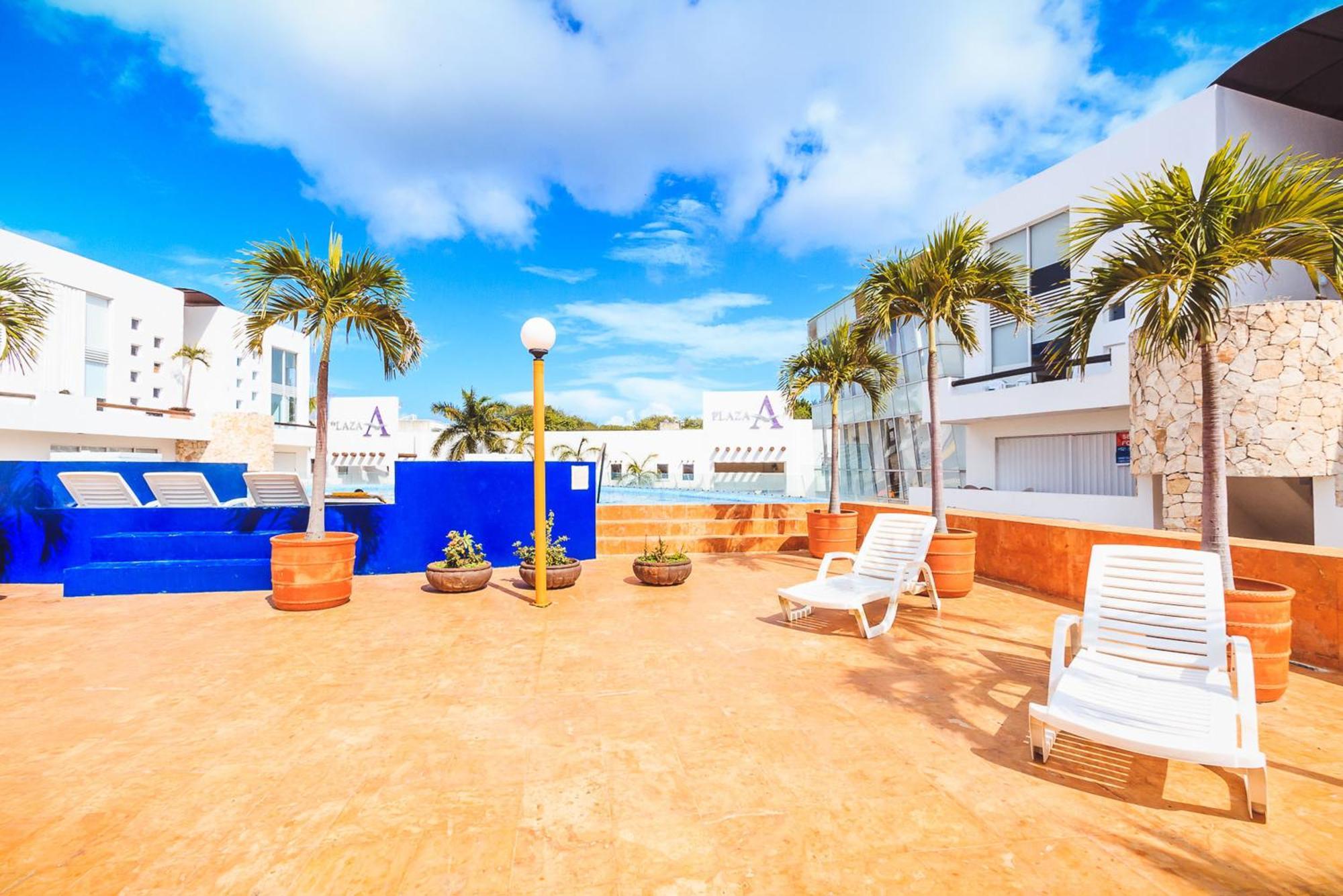 2 Bedroom Penthouse With Private Jacuzzi Next To Fifth Avenue And Beach - Plaza Paraiso A203 Apartamento *